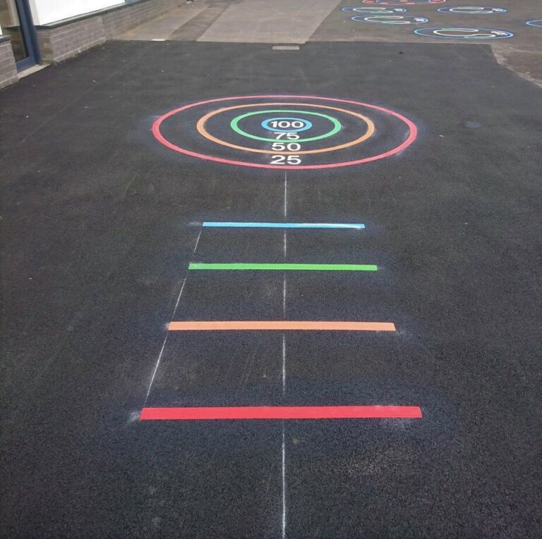 Bullseye Target Playground Markings Direct