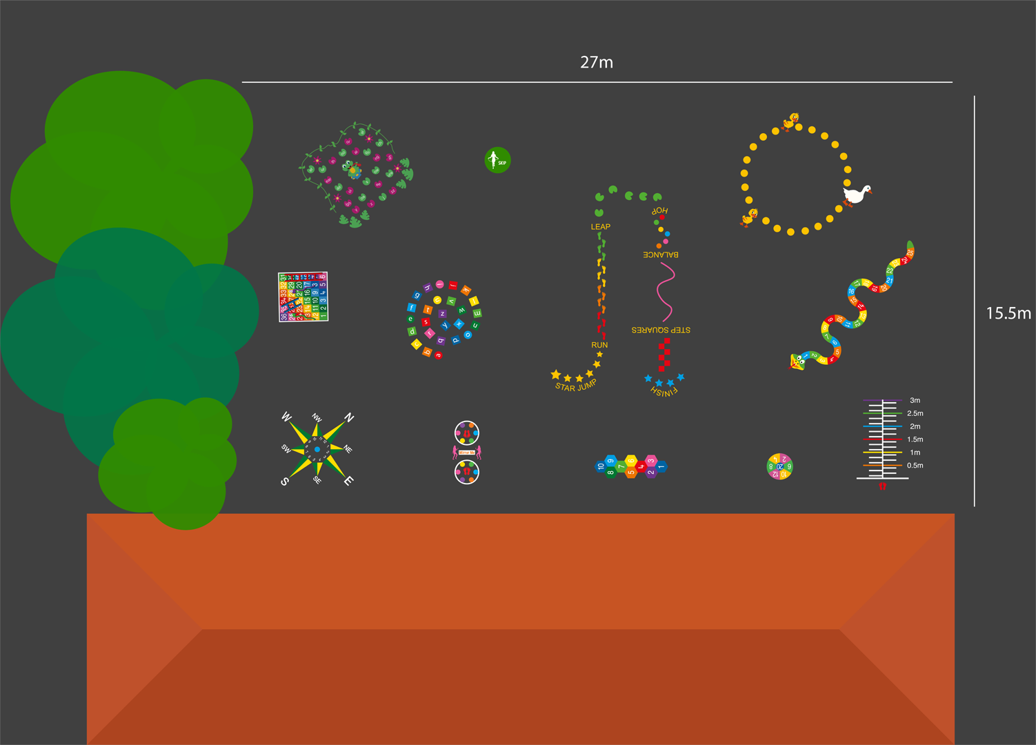 Sensory Path Markings By Thermmark