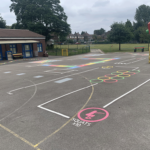 Overview of playground markings